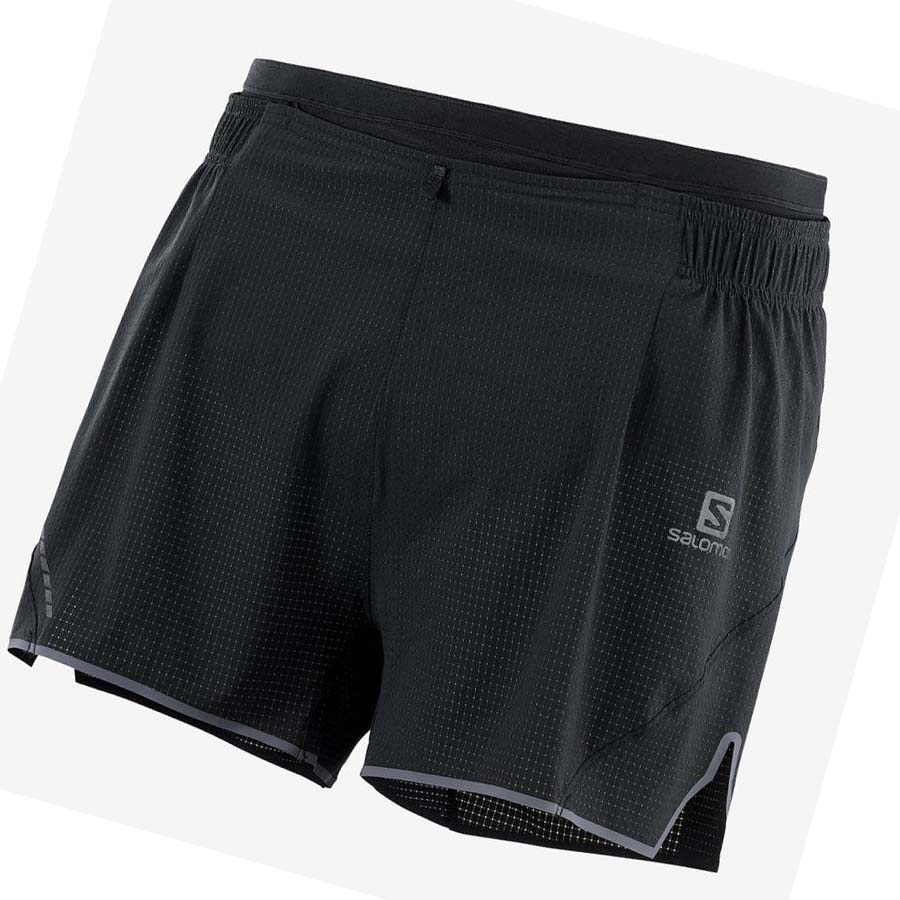 Bermudas Salomon SENSE AERO 3\'\' Hombre Negros | MX 3155GSO